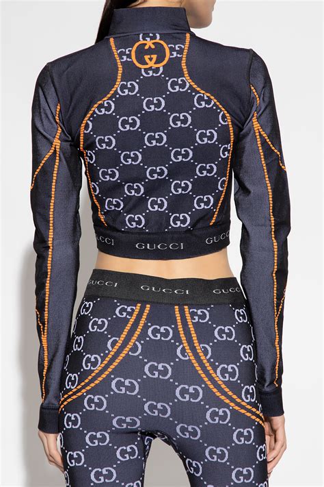 gucci white crop top|gucci cropped tops women.